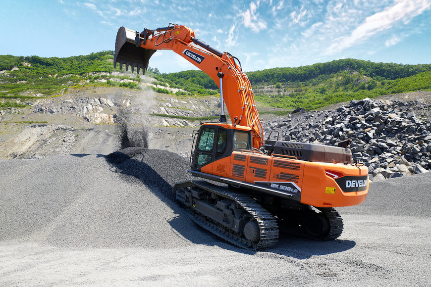 New ‘DX-7M’ Tracked Excavator Range from DEVELON